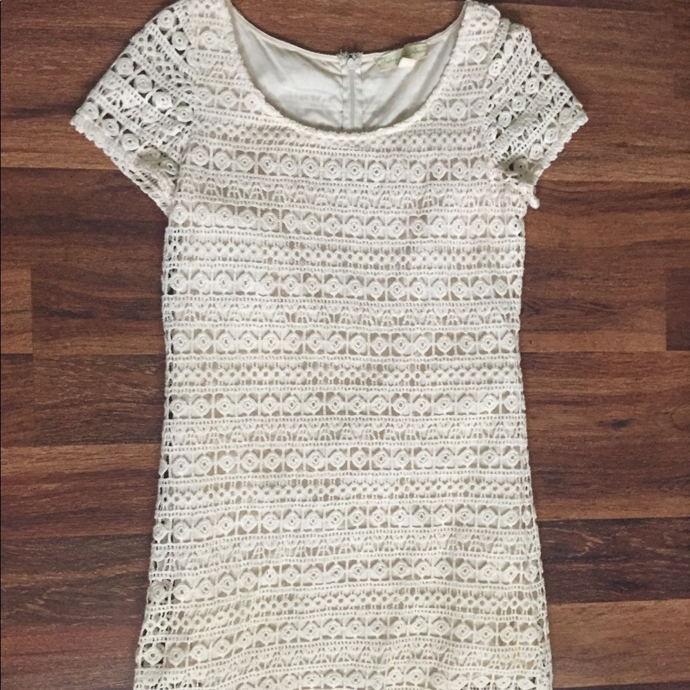 Cream Dress